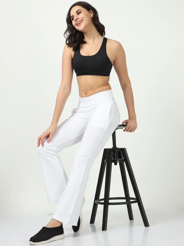 White_Cotton_Ladies_Pant_Formal_For_Women