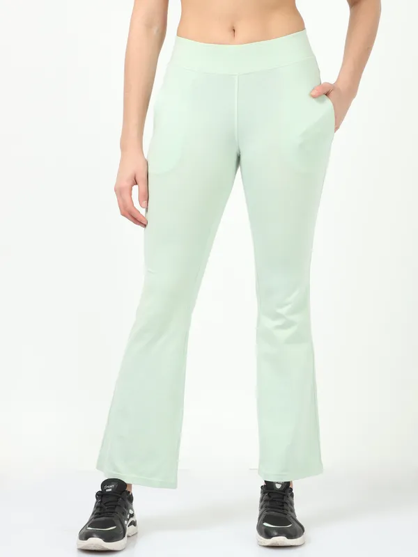 Pistachio_Cotton_Ladies_Pant_Formal_For_Women
