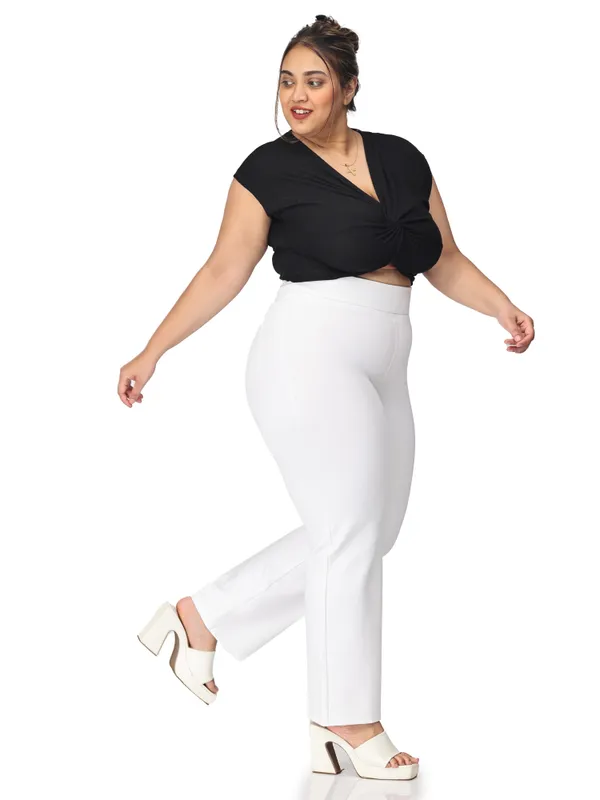 White_Plus_Size_Tummy_Tucker_For_Formal_Trouser_For_Women