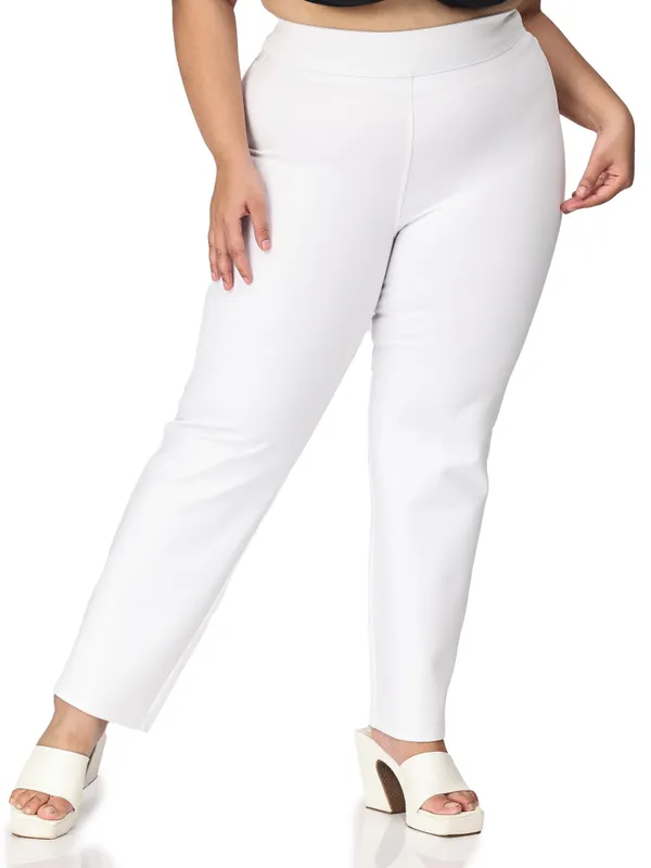 White_Plus_Size_Tummy_Tucker_For_Formal_Trouser_For_Women