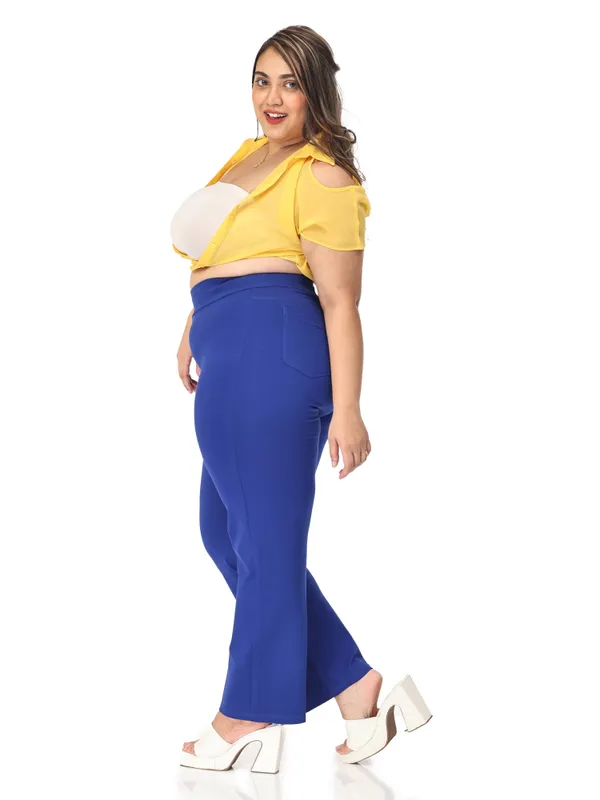 Royal_Blue_Plus_Size_Tummy_Tucker_For_Formal_Trouser_For_Women