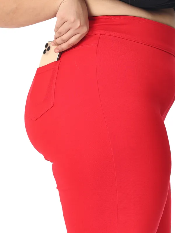 Red_Plus_Size_Tummy_Tucker_For_Formal_Trouser_For_Women