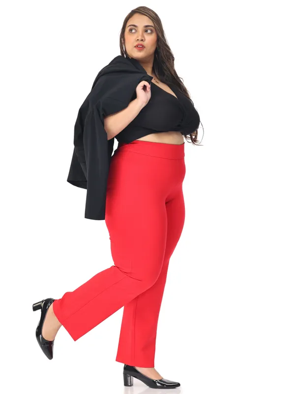 Red_Plus_Size_Tummy_Tucker_For_Formal_Trouser_For_Women