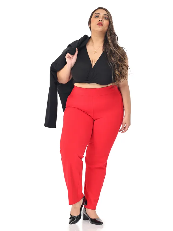 Red_Plus_Size_Tummy_Tucker_For_Formal_Trouser_For_Women