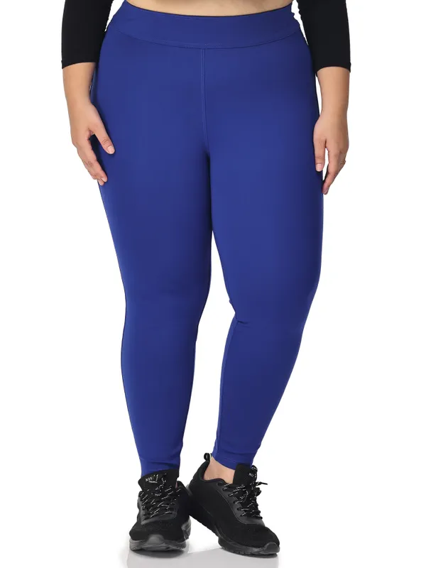 Royal_Blue_Plus_Size_Tummy_Tucker_Jegging_For_Women