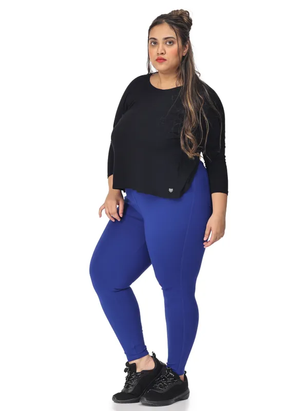 Royal_Blue_Plus_Size_Tummy_Tucker_Jegging_For_Women