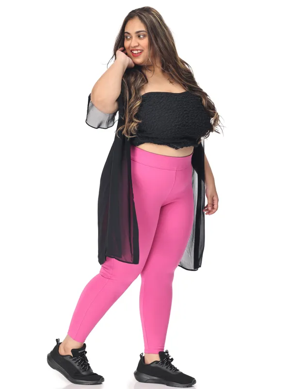 Pink_Plus_Size_Tummy_Tucker_Jegging_For_Women