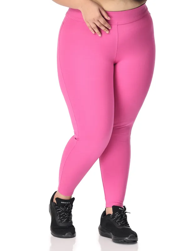 Pink_Plus_Size_Tummy_Tucker_Jegging_For_Women