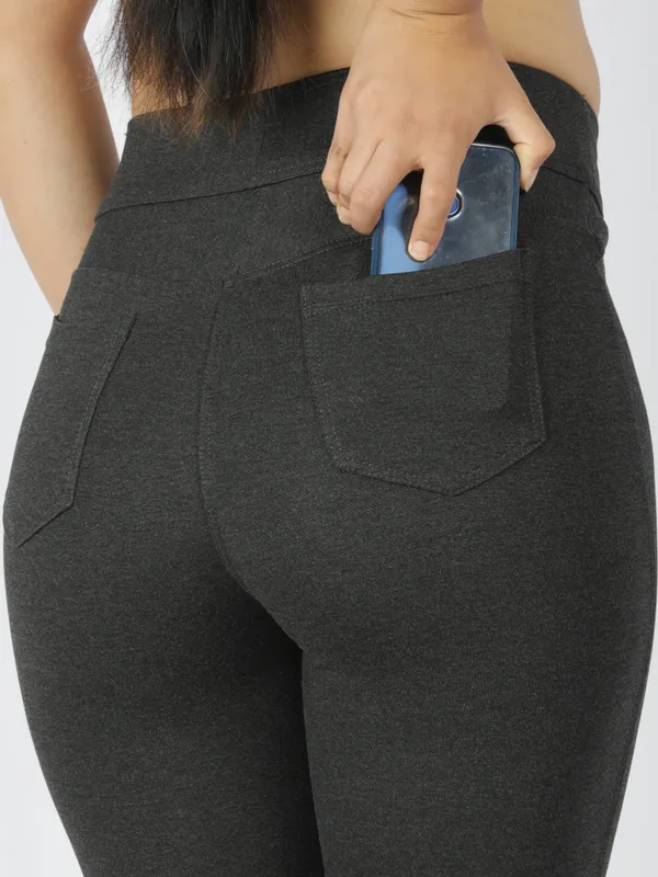 Charcoal_Tummy_Tucker_Jeggings_For_Women