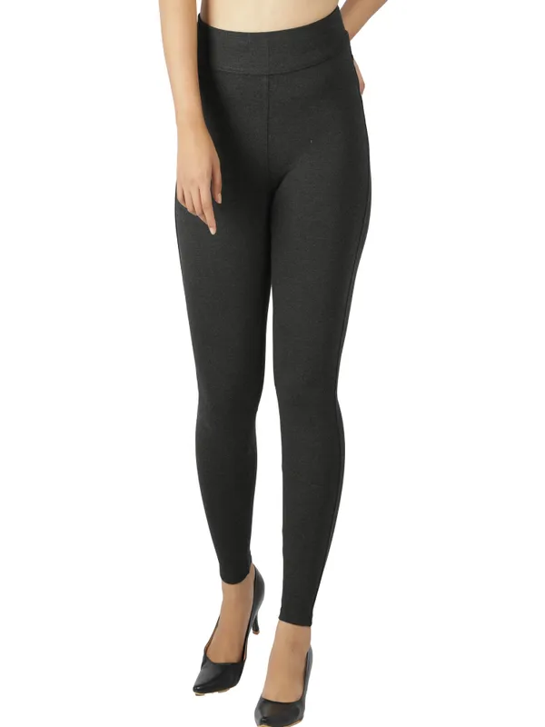 Charcoal_Tummy_Tucker_Jeggings_For_Women