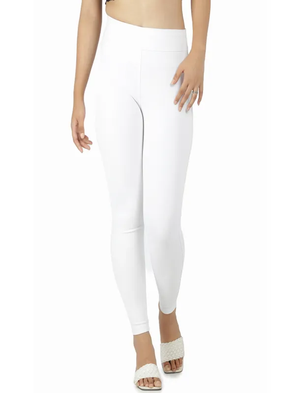 White_Tummy_Tucker_Jeggings_For_Women