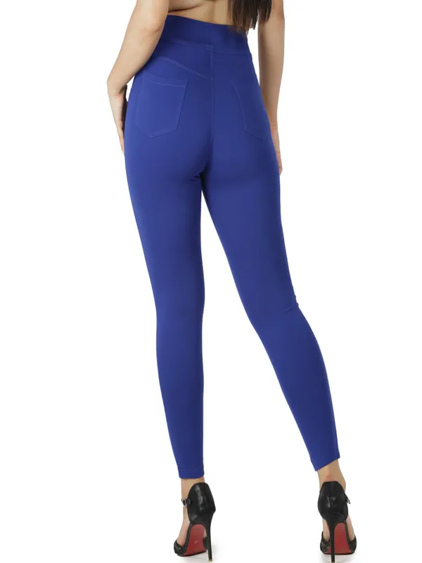 Royal_Blue_Tummy_Tucker_Jeggings_For_Women