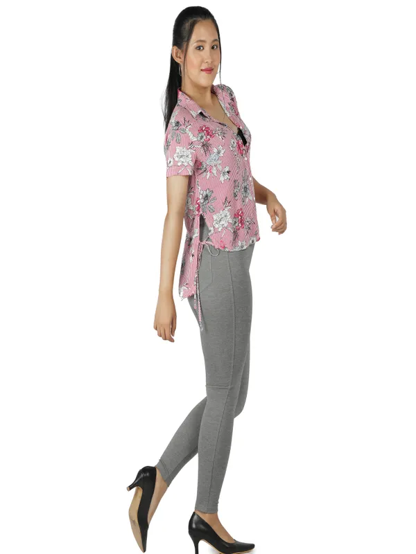 Grey_Tummy_Tucker_Jeggings_For_Women