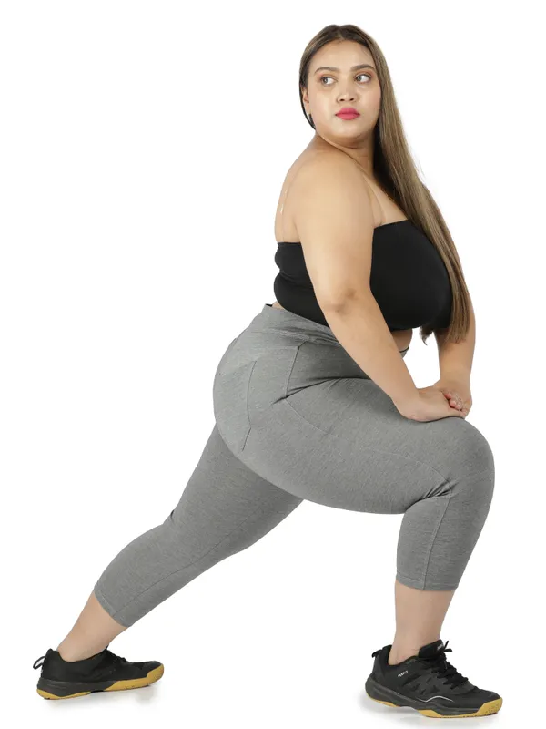 Grey_Plus_Size_Tummy_Tucker_Capri_For_Women