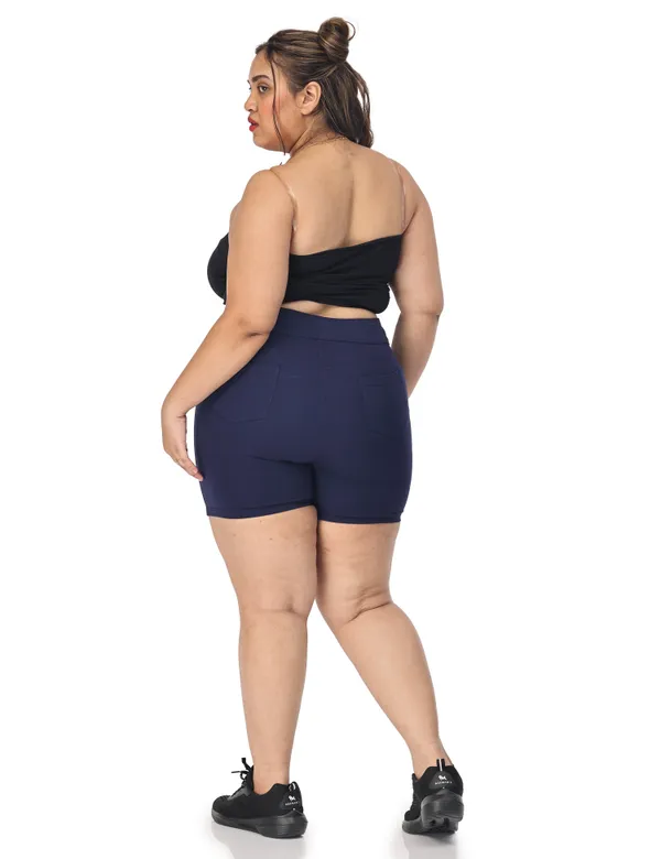 Navy_Plus_Size_Tummy_Tucker_Shorts_For_Women