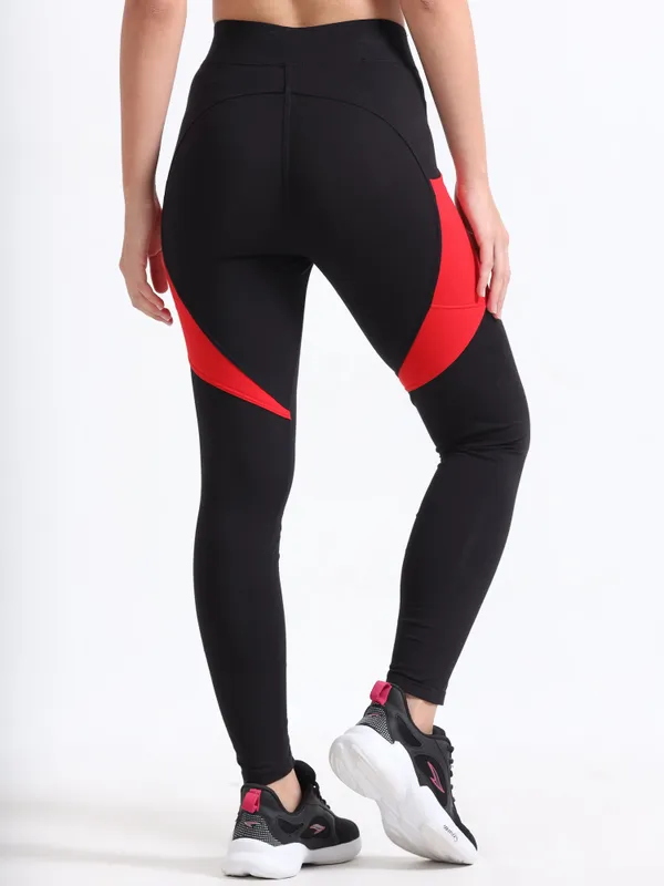 Black_&_Dark_Pink_Curvy_Thigh_Ankle_Sports_For_Women