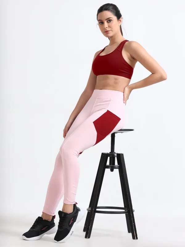 Pink_&_Maroon_Curvy_Thigh_Ankle_Sports_For_Women