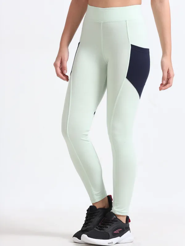 Pistachio_&_Navy_Curvy_Thigh_Ankle_Sports_For_Women