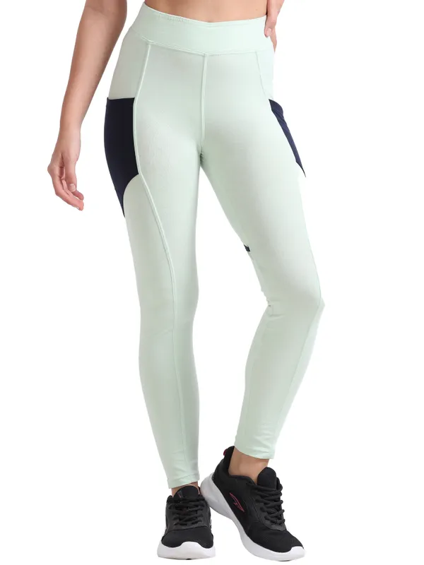 Pistachio_&_Navy_Curvy_Thigh_Ankle_Sports_For_Women
