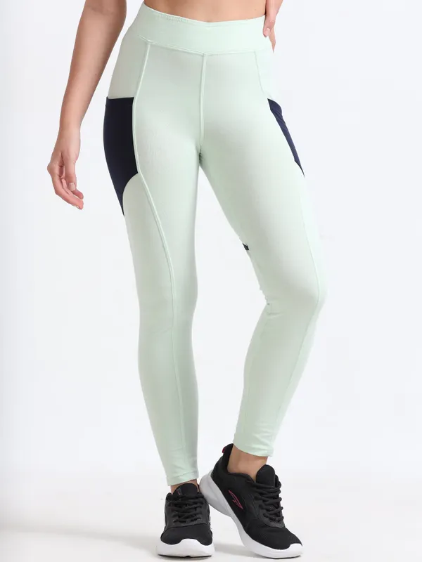 Pistachio_&_Navy_Curvy_Thigh_Ankle_Sports_For_Women