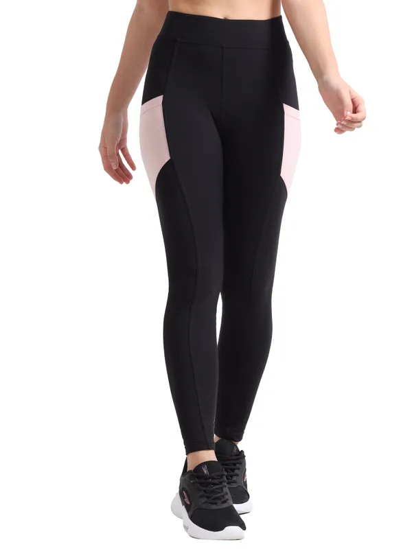 Black_&_Peach_Curvy_Thigh_Ankle_Sports_For_Women