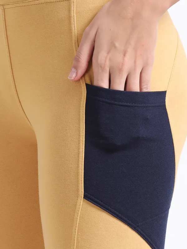 Khaki_Curvy_Thigh_Ankle_Sports_For_Women