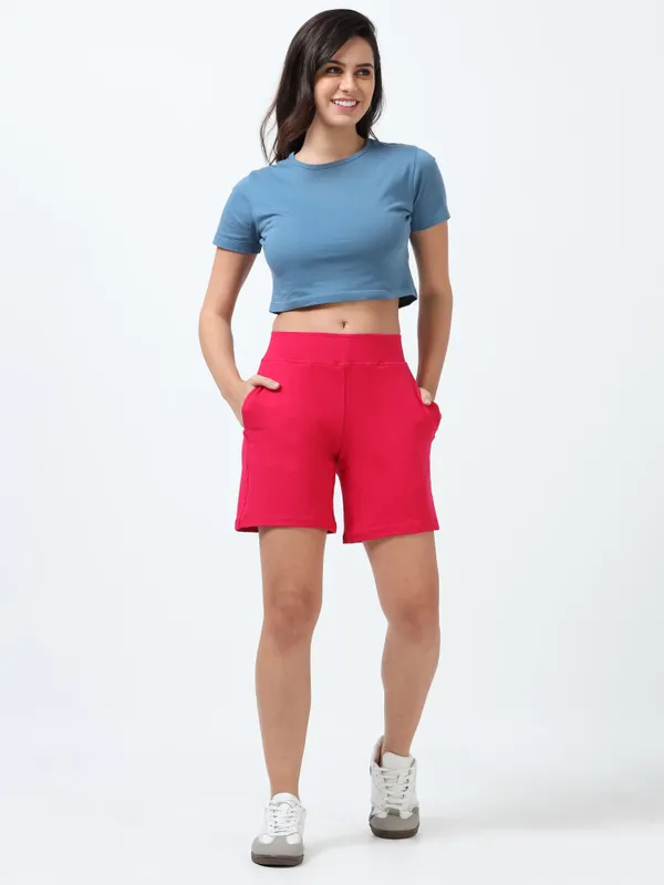 Light_Pink_Shorts_Cotton_For_Women