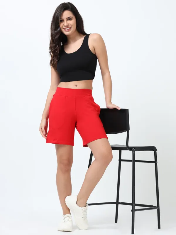 Light_Pink_Shorts_Cotton_For_Women