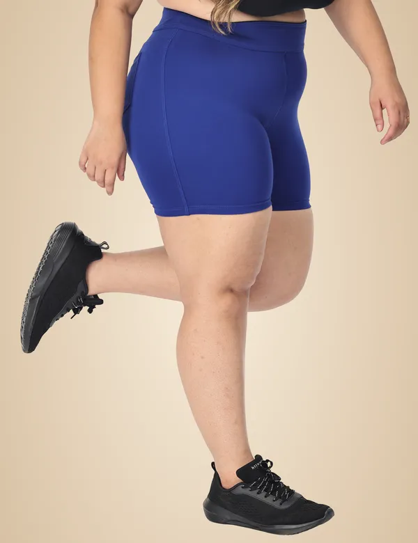 Royal_Blue_Compression_Shorts_For_Women