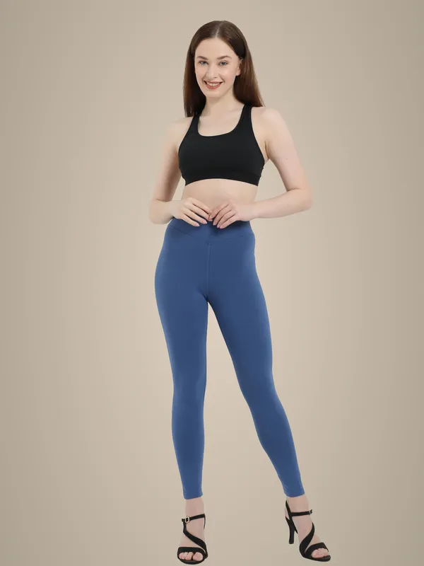 Navy_Ankle_Length_Leggings_For_Women