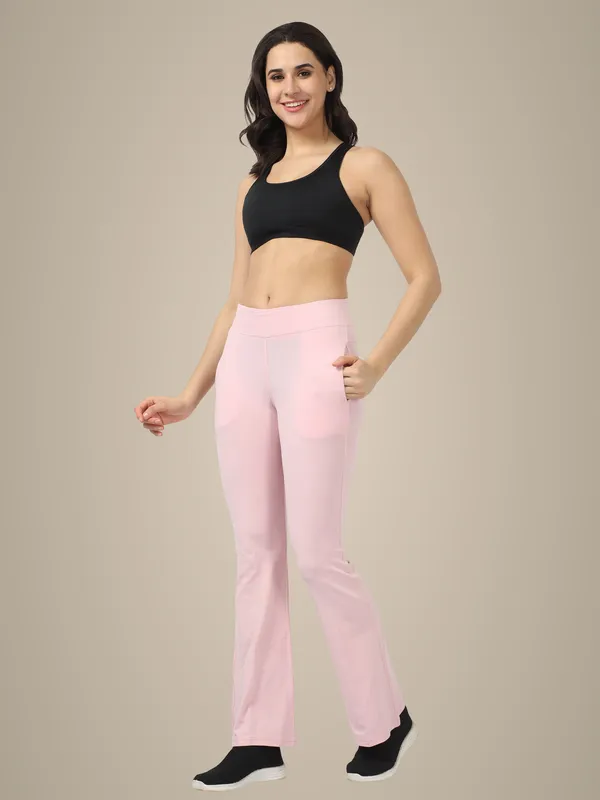 Peach_Cotton_Ladies_Pant_Formal_For_Women