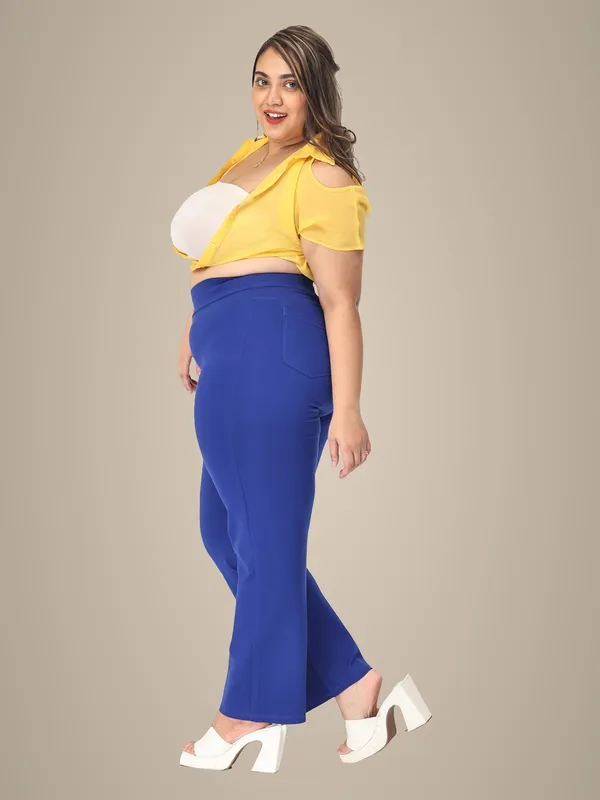 Royal_Blue_Plus_Size_Tummy_Tucker_For_Formal_Trouser_For_Women
