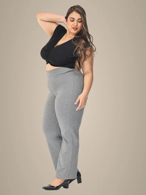 Grey_Plus_Size_Tummy_Tucker_For_Formal_Trouser_For_Women