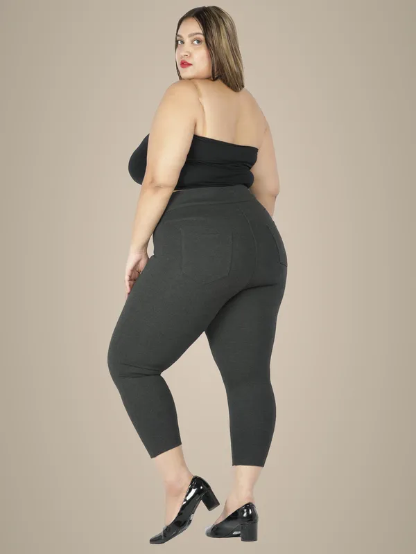 Charcoal_Tummy_Tucker_Capris_For_Women