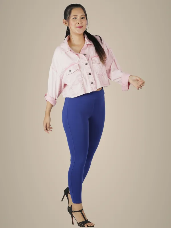 Royal_Blue_Tummy_Tucker_Jeggings_For_Women