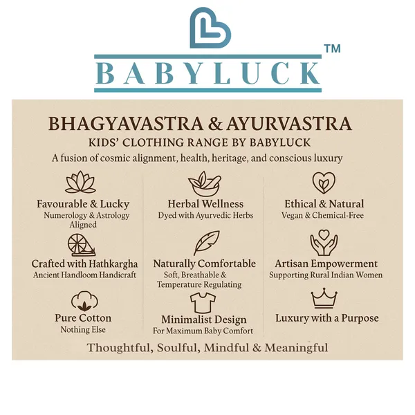 Bhagyavastra™_Manjistha_(Maddar)_Dyed,_100%_Cotton,_Lucky_&_Herbal_Newborn_Baby_Top_(Jhabla)_0–3_Months