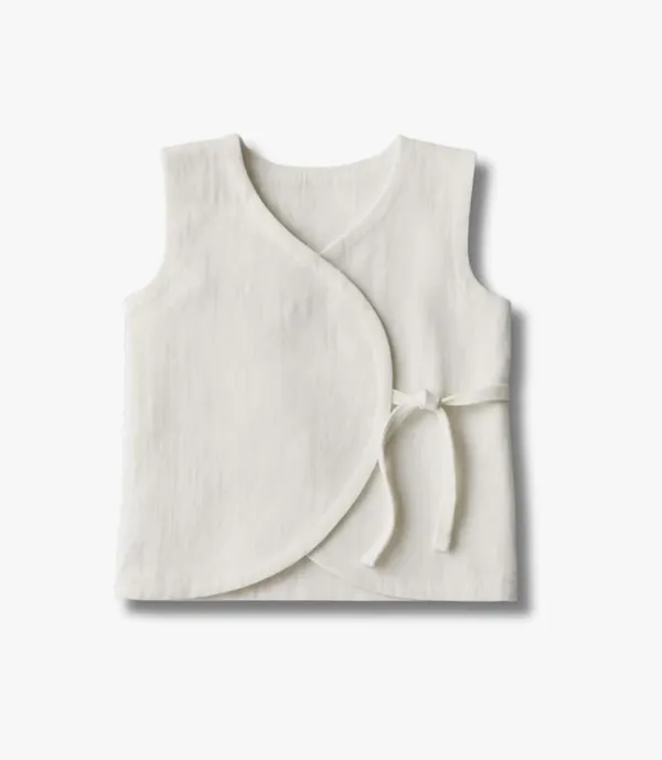 Bhagyavastra™_Natural_White,_100%_Cotton,_Lucky_&_Herbal_Newborn_Baby_Top_(Jhabla)_0–3_Months