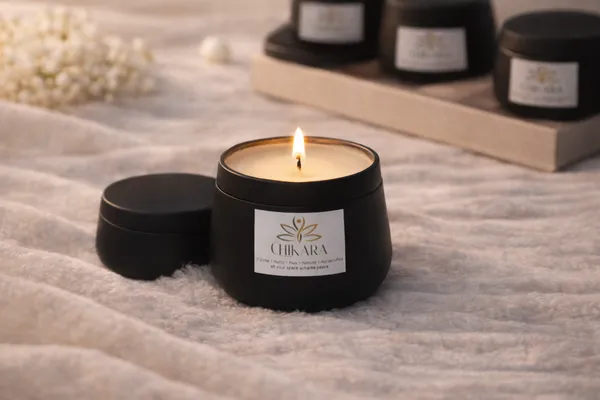 White_cikara_Mat_Black_Tin_Soya_Wax_Candle_For_Home_(Pack_Of_2_)