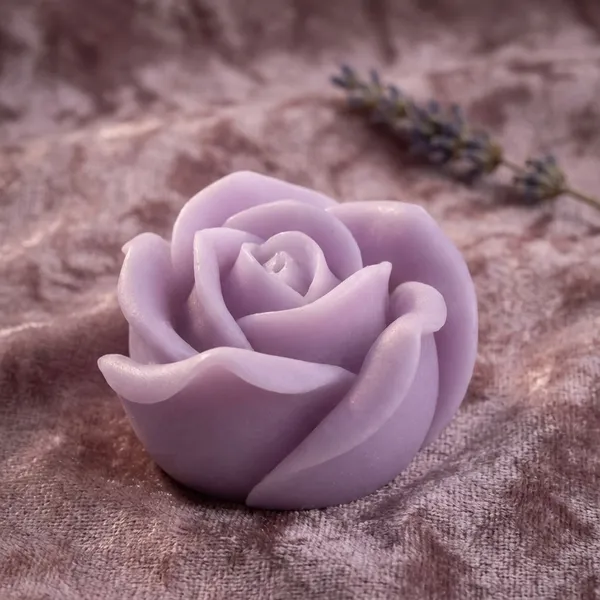 Lavender_Rose_Amethyst_Soya_Wax_Candle_For_Home_(Pack_Of_3_)