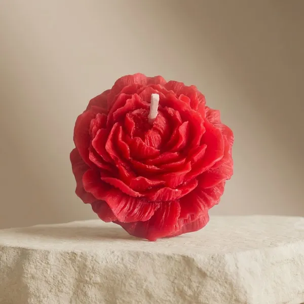 Red_Radiant_Royal_Ruby_Rose_Soya_Wax_Candle_For_Home_(Pack_Of_2_)