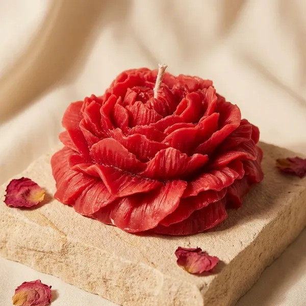 Red_Radiant_Royal_Ruby_Rose_Soya_Wax_Candle_For_Home_(Pack_Of_2_)