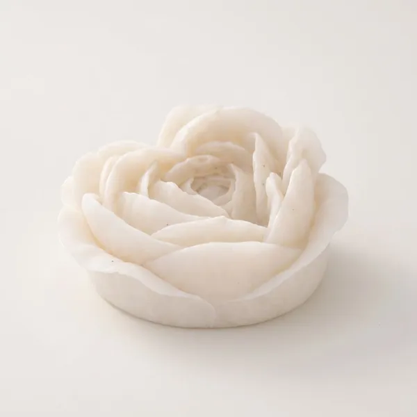 White_Eternal_Love_Rose_Soya_Wax_Candle_For_Home_(Pack_Of_3_)