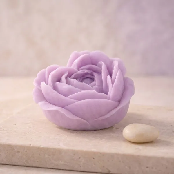 Lavender_Eternal_Love_Rose_Soya_Wax_Candle_For_Home_(Pack_Of_3_)