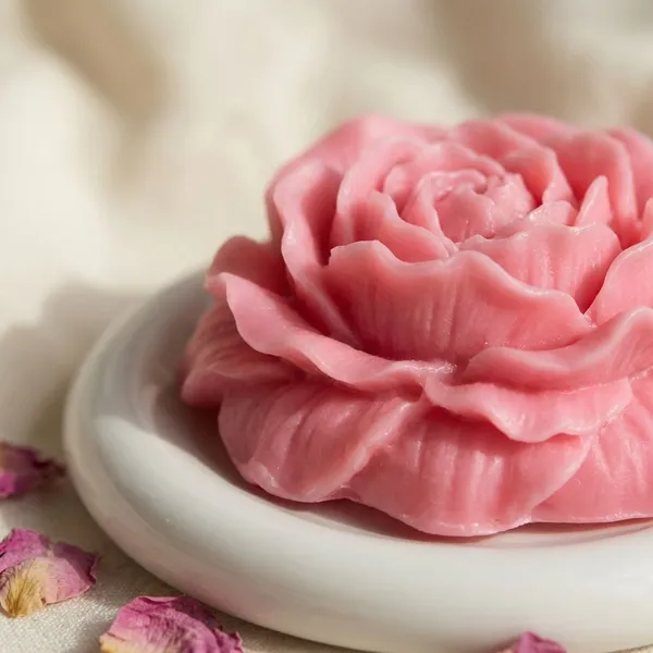 Pink_Baby_Petal_Heart_Soya_Wax_Candle_For_Home_(Pack_Of_2_)