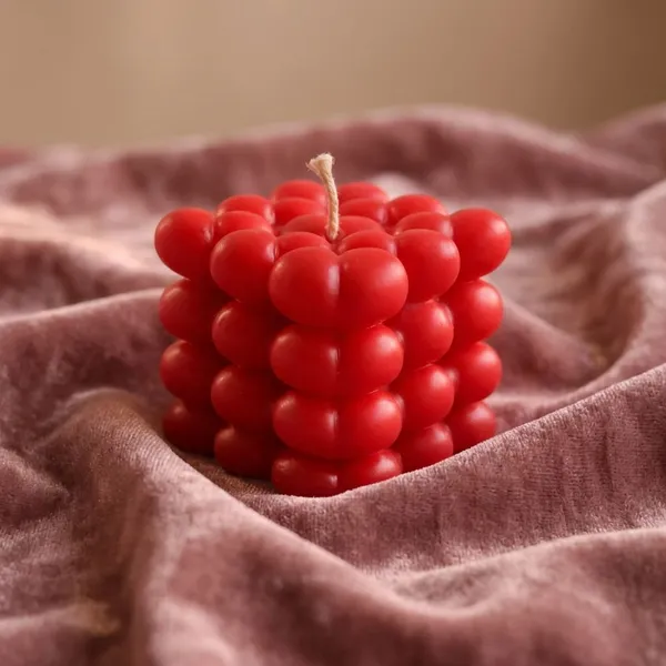 Red_Heart_Bubble_Candles_Soya_Wax_Candle_For_Home_(Pack_Of_2_)