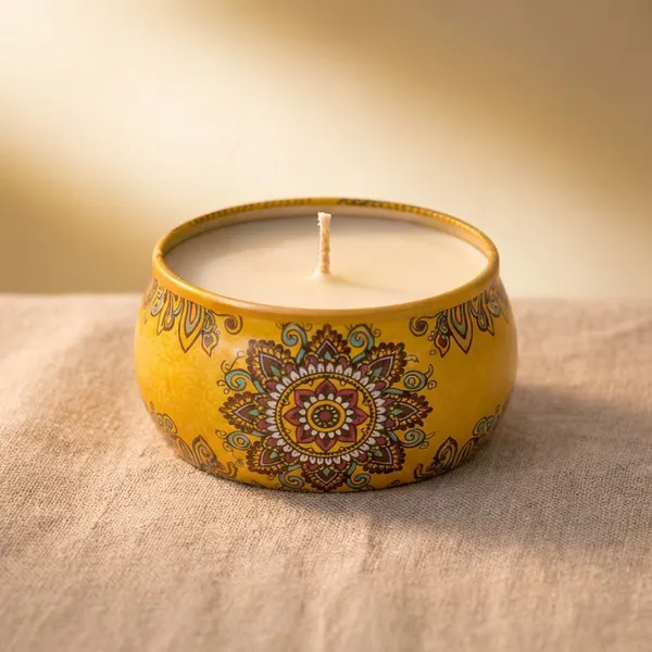 White_Mandala_Candles_Big_Soya_Wax_Candle_For_Home_(Pack_Of_2_)