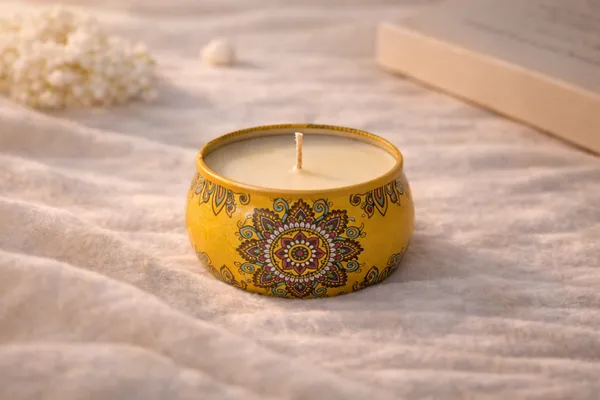 White_Mandala_Candles_Big_Soya_Wax_Candle_For_Home_(Pack_Of_2_)