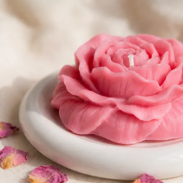 Pink_Baby_Petal_Heart_Soya_Wax_Candle_For_Home_(Pack_Of_2_)