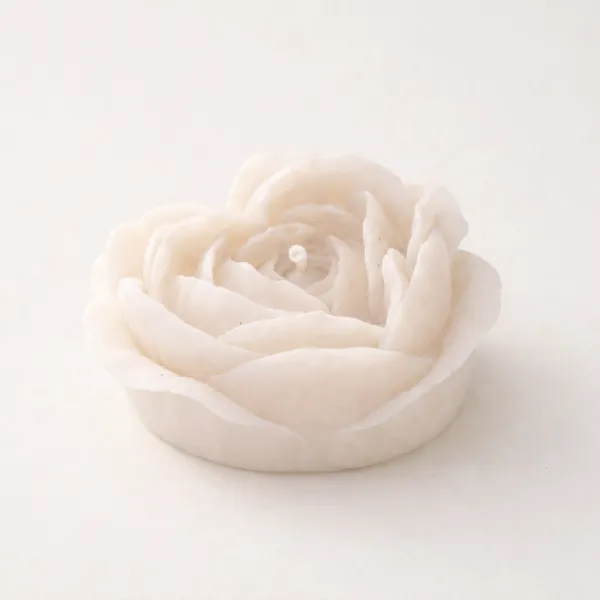 White_Eternal_Love_Rose_Soya_Wax_Candle_For_Home_(Pack_Of_3_)