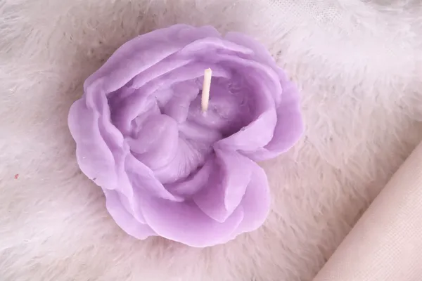 Lavender_Baby_Petal_Heart_Soya_Wax_Candle_For_Home_(Pack_Of_2_)